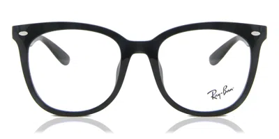 Ray Ban Rx4379vd Asian Fit Men's Glasses, Black, Size 53 In Red