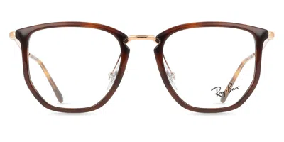 Ray Ban Rx4451v Men's Glasses, Tortoiseshell, Size 50 In Brown