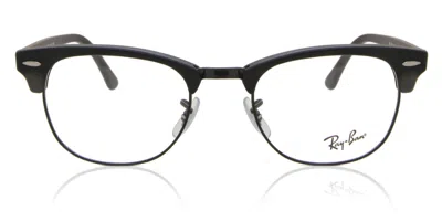 Ray Ban Rx5154 Clubmaster Men's Glasses, Black, Size 49