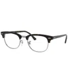 Ray Ban Rx5154 Unisex Square Eyeglasses In Tortoise