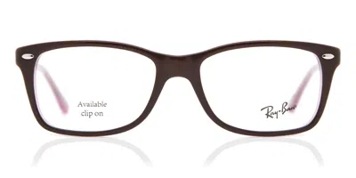 Ray Ban Rx5228 Highstreet 2126 Occhiali Da Vista Neri Per Uomo (solo Montatura) In Brown
