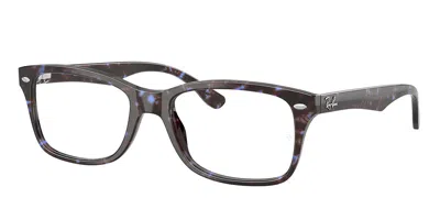 Ray Ban Rx5228 8424 Men's Glasses Tortoiseshell Size 50 - Blue Light Block Available In Black
