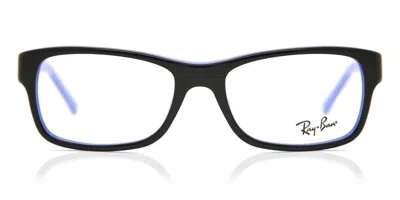 Ray Ban Rx5268 Youngster Men's Glasses, Blue, Size 50 In Black