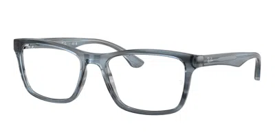 Ray Ban Rx5279 8456 Occhiali Da Vista Blu Per Uomo (solo Montatura) In Blue