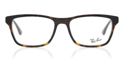 Ray Ban Rx5279 Highstreet Men's Glasses, Tortoiseshell, Size 53 In Brown