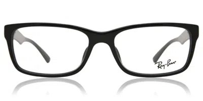 Ray Ban Rx5296d Asian Fit 2000 Men's Glasses Black Size 55 - Blue Light Block Available