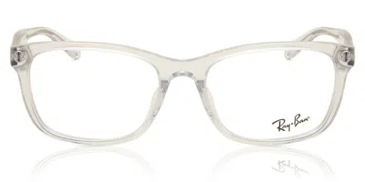 Ray Ban Rx5315d Asian Fit Men's Glasses, Clear, Size 53 In Gray