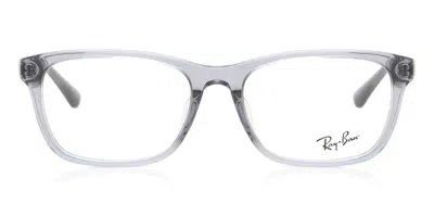 Ray Ban Rx5315d Asian Fit Men's Glasses, Clear, Size 55 In Gray