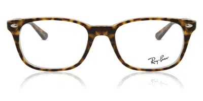 Ray Ban Rx5375 Men's Glasses, Tortoiseshell, Size 51 In Brown