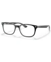 Ray Ban Ray-ban Rx5375 Unisex Square Eyeglasses In Top Black