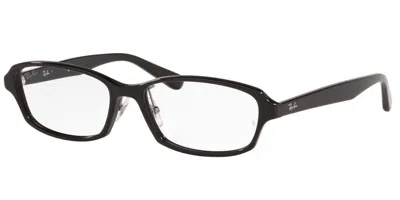 Ray Ban Rx5385d Asian Fit 2000 Men's Glasses Black Size 55 - Blue Light Block Available