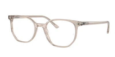 Ray Ban Rx5397 Elliot 8449 Men's Glasses Brown Size 50 - Blue Light Block Available In Gray