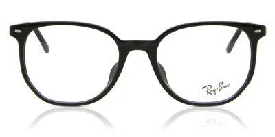 Ray Ban Rx5397f Asian Fit Elliot Men's Glasses, Black, Size 52 In Red