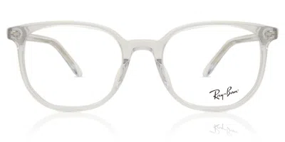 Ray Ban Rx5397f Elliot Asian Fit Men's Glasses, Clear, Size 52 In Gray