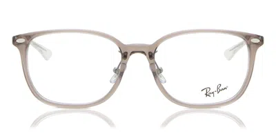 Ray Ban Rx5403d Asian Fit Men's Glasses, Brown, Size 54 In Gray