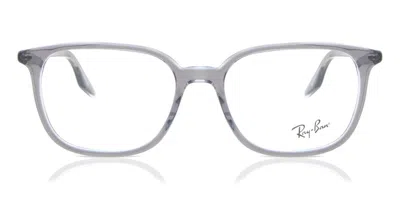 Ray Ban Rx5406 Men's Glasses, Clear, Size 52 In Gray