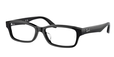 Ray Ban Rx5415d Asian Fit Men's Glasses, Black, Size 55