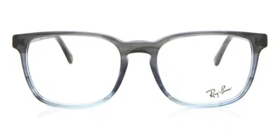 Ray Ban Rx5418 Men's Glasses, Blue, Size 54 In Gray
