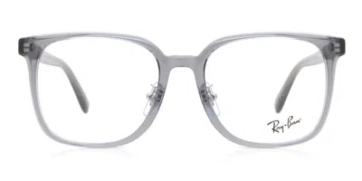 Ray Ban Rx5419d Asian Fit Men's Glasses, Clear, Size 54 In Gray
