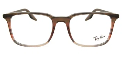 Ray Ban Rx5421 Men's Glasses, Brown, Size 53