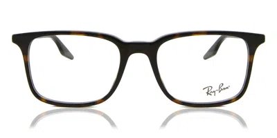 Ray Ban Rx5421 Men's Glasses, Tortoiseshell, Size 53 In Brown