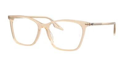 Ray Ban Rx5422 8505 Occhiali Da Vista Gialli Per Donna (solo Montatura) In Neutral