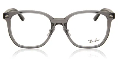 Ray Ban Rx5425d Asian Fit Men's Glasses, Clear, Size 54 In Brown