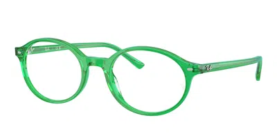 Ray Ban Rx5429 German Men's Glasses, Green, Size 51 In Pink