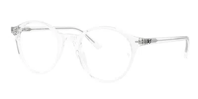 Ray Ban Rx5430 Bernard 2001 Men's Glasses Clear Size 51 - Blue Light Block Available In Metallic