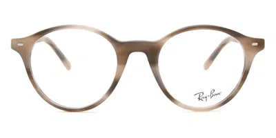 Ray Ban Rx5430 Bernard Men's Glasses, Grey, Size 49 In Brown
