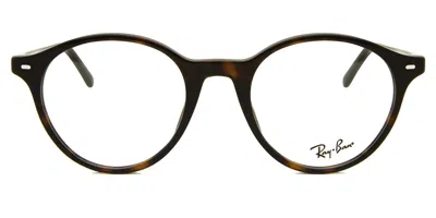 Ray Ban Rx5430f Bernard Asian Fit Men's Glasses, Tortoiseshell, Size 51 In White