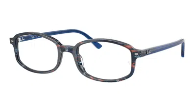 Ray Ban Rx5432 Sam Men's Glasses, Blue, Size 52