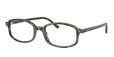 Ray Ban Rx5432 Sam Men's Glasses, Green, Size 52