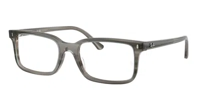 Ray Ban Rx5445 8453 Occhiali Da Vista Grigi Per Uomo (solo Montatura) In Gray