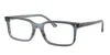 Ray Ban Rectangle-frame Glasses In Blue