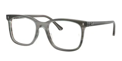 Ray Ban Rx5446 8453 Occhiali Da Vista Grigi Per Uomo (solo Montatura) In Gray
