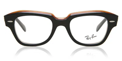 Ray Ban Rx5486 State Street 8096 Men's Glasses Black Size 46 - Blue Light Block Available