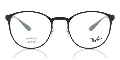 Ray Ban Rx6355 3098 Occhiali Da Vista Neri Per Uomo (solo Montatura) In Transparent
