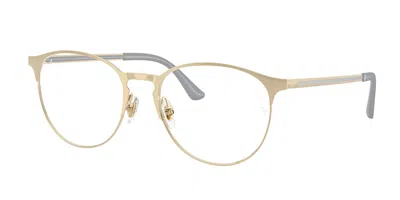 Ray Ban Rx6375 2993 Occhiali Da Vista Oro Per Uomo (solo Montatura) In Gold