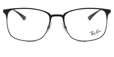 Ray Ban Rx6421 Men's Glasses, Black, Size 54 In Brown