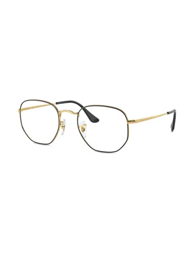 Ray Ban Rx6448 Glasses In Gold