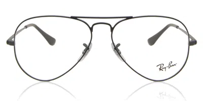 Ray Ban Rx6489 Men's Glasses, Black, Size 55