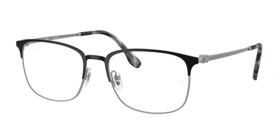 Ray Ban Rx6494 3187 Occhiali Da Vista Neri Per Uomo (solo Montatura) In Black