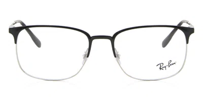 Ray Ban Rx6494 Asian Fit Men's Glasses, Black, Size 54