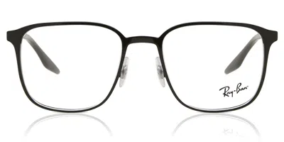 Ray Ban Rx6512 2509 Men's Glasses Black Size 52 - Blue Light Block Available In Brown