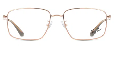 Ray Ban Rx6524d Vestibilità Orientale 2943 Occhiali Da Vista Marroni Per Uomo (solo Montatura) In Brown
