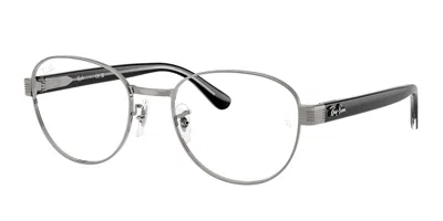 Ray Ban Rx6543 2502 Occhiali Da Vista Gunmetal Per Uomo (solo Montatura) In Gray
