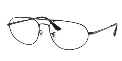 Ray Ban Rx6645 2509 Occhiali Da Vista Neri Per Uomo (solo Montatura) In Black