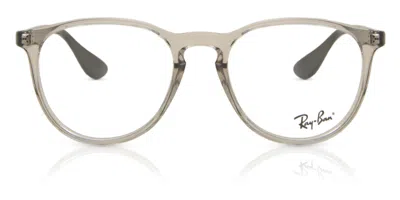 Ray Ban Rx7046 Erika 8141 Women's Glasses Brown Size 51 - Blue Light Block Available