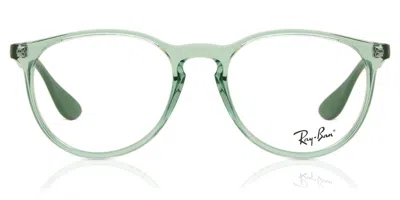 Ray Ban Rx7046 Erika 8340 Women's Glasses Green Size 51 - Blue Light Block Available